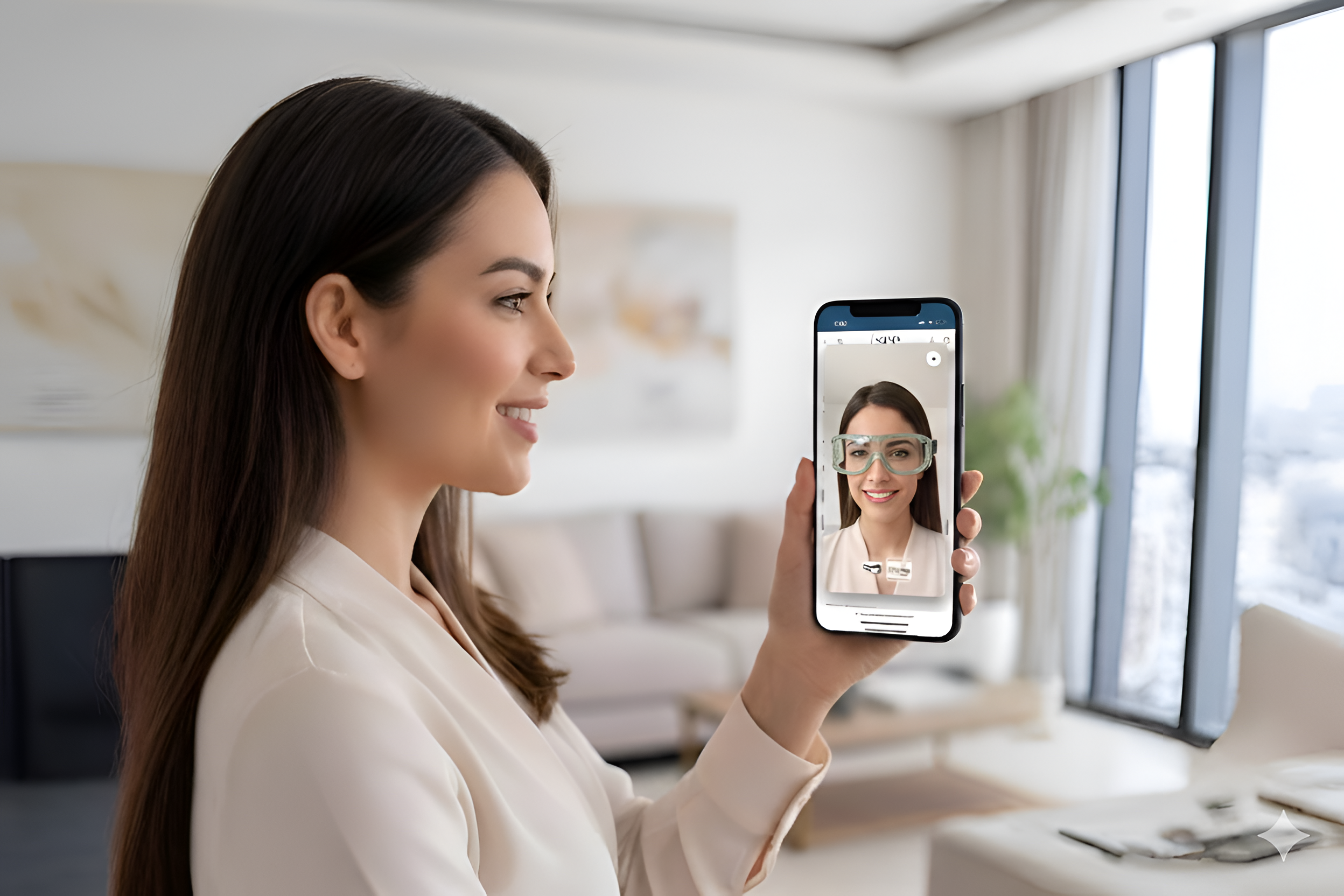 ¿Como utilizar el probador virtual de lentes?